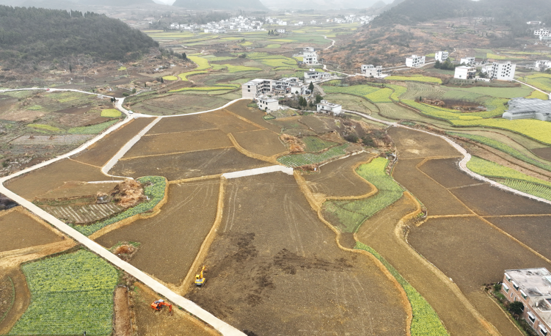 【“强省会”清镇在行动】清镇市：高标准农田建设助力春耕生产