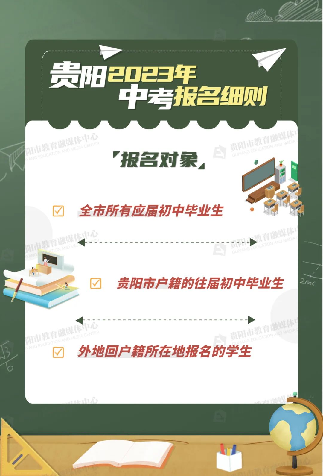 贵阳市2023年中考报名报名细则