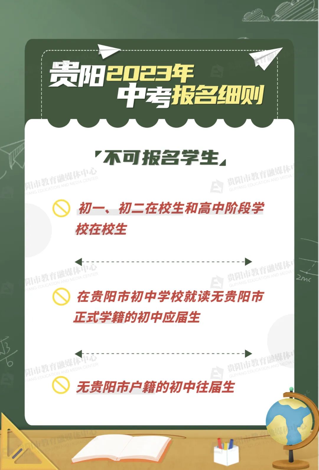 贵阳市2023年中考报名报名细则
