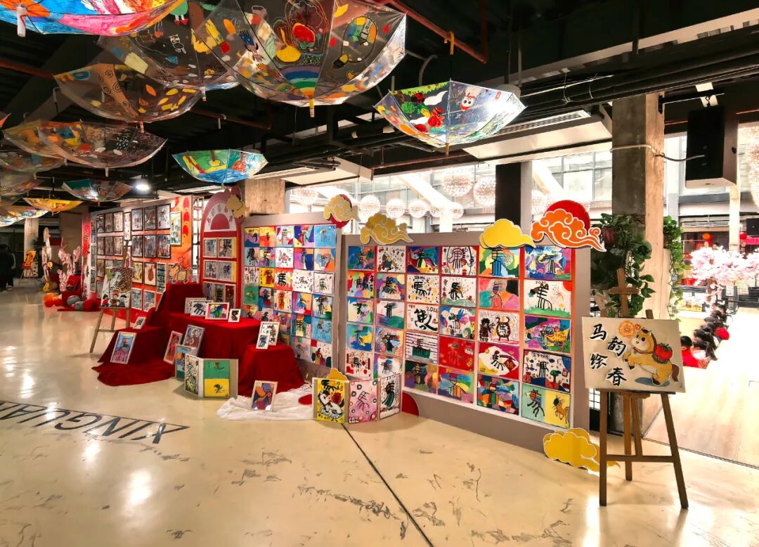 乌当区实验小学教育集团2026年师生书画手工作品展开展