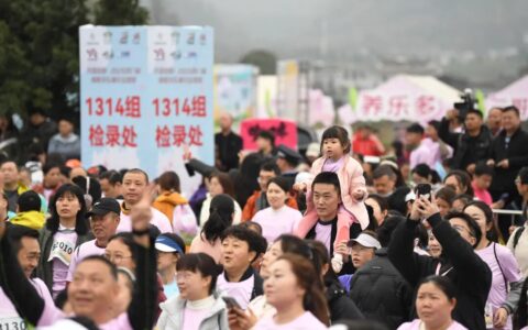 花海逐春风 赛道展风流——2026永乐桃花山地跑侧记
