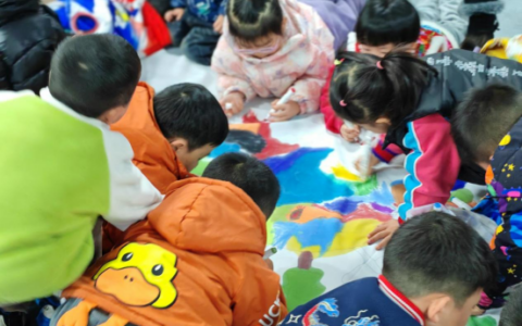 阳光街道学士社区：绿芽绘春 童梦植趣