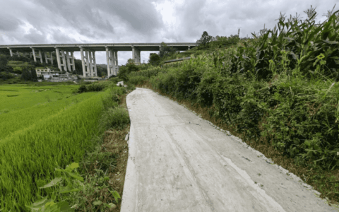 强双基 | 花溪区：摆古村泥土路变“致富路” ，真正打通群众生产出行“最后一公里”