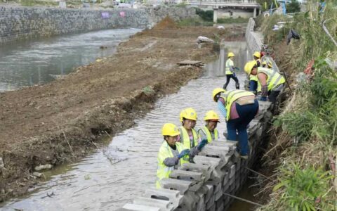 马铃河河道治理工程即将圆满收官