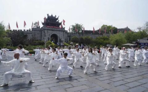 ​以武会友 中法武术交流活动在青岩古镇举行