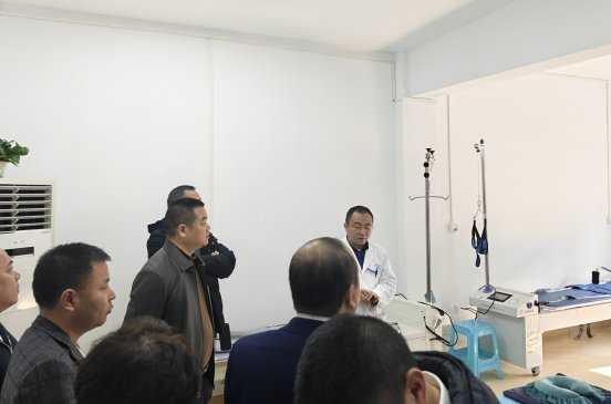 乌当区卫健局现场调研下坝镇卫生院新院区试运行情况