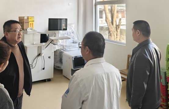 乌当区卫健局现场调研下坝镇卫生院新院区试运行情况