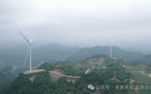 六座风车擎天起，白云深处好风光——靛山村风电场加速变身“工业+旅游”新名片