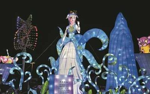 “2025贵阳千灯之夜——白云” 蘑力小镇彩灯艺术节活动亮灯