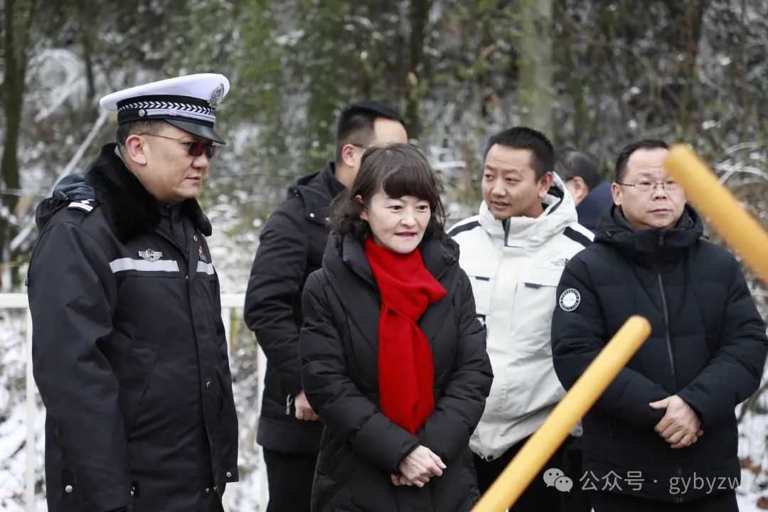 区委主要负责同志率队实地督导调研低温雨雪凝冻灾害防范暨省市“两会”期间安全生产、消防安全工作
