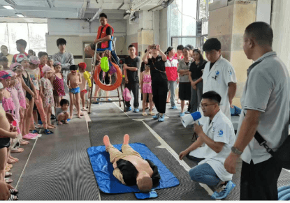 乌当区卫生健康局开展防溺水急救宣传培训