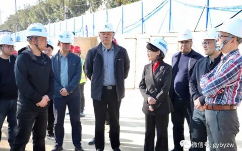 区委主要负责同志现场调度工业项目及开展“冲刺四十天、决战四季度”服务走访工作