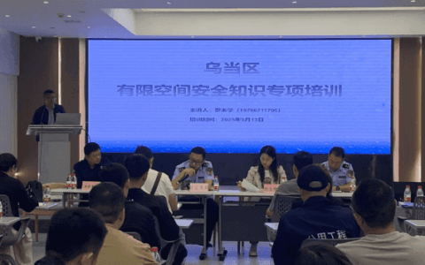 “小空间”也须大安全 乌当区开展有限空间作业安全培训暨事故应急演练观摩活动