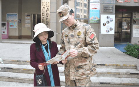 乌当龙广：军地携手强宣传 清明尽显 “清”“明”韵