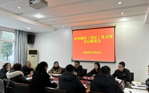 水田镇：党建引领聚发展 “头雁共鸣”谋振兴