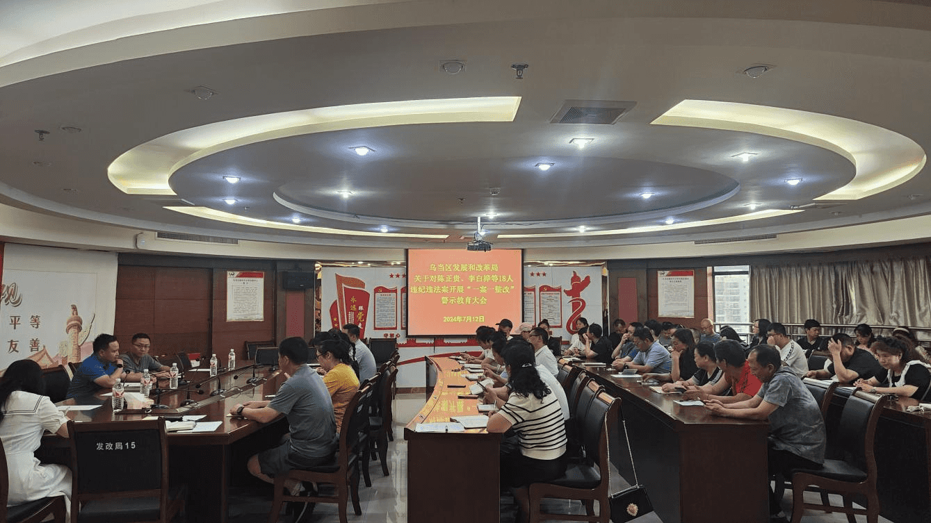 图片1.png 中共乌当区发展和改革局对陈正贵、李白桦等18人违纪违法案开展 “一案一整改”工作情况