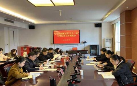 乌当区召开民族工作“六个一批”专项行动工作调度会