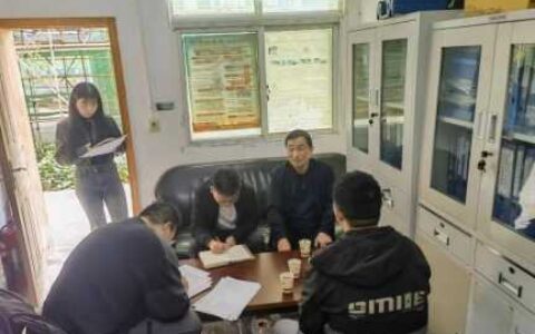 乌当区应急管理局联合水田镇人民政府开展危化生产企业复工复产验收检查
