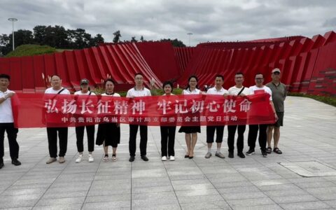 乌当区审计局到“红飘带”长征数字科技术馆开展“弘扬长征精神 牢记初心使命”主题党日活动