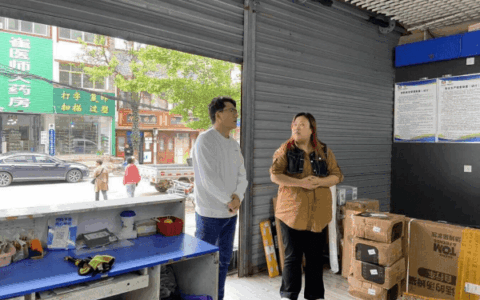 区商务局检查三级物流、供应链下沉和水田农贸市场项目建设进度