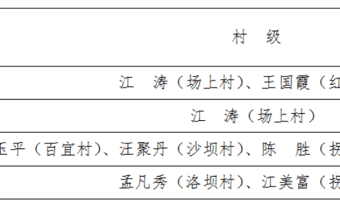 百宜镇2023年河长调整名录