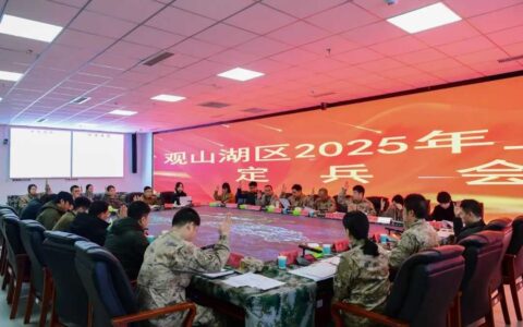 观山湖区2025年上半年定兵会召开 审定上半年入伍兵员