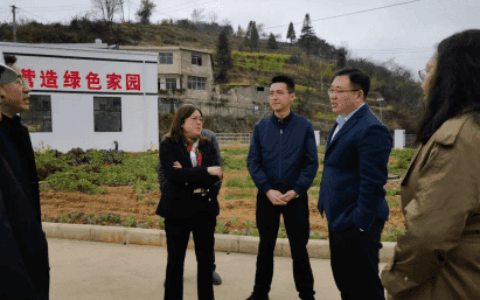 市生态环境局党委书记何小丽到观山湖区调研废弃煤矿酸性废水治理工作