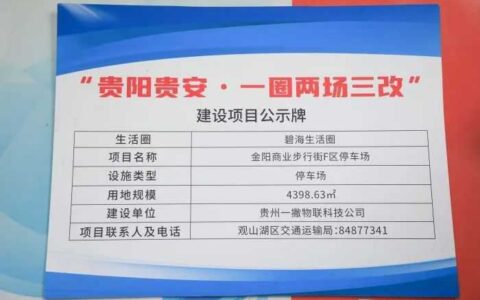 观山湖区多个项目加速建设，居民幸福感UP!