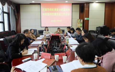邱斌主持召开调度分析营利性和非营利性服务业工作会议