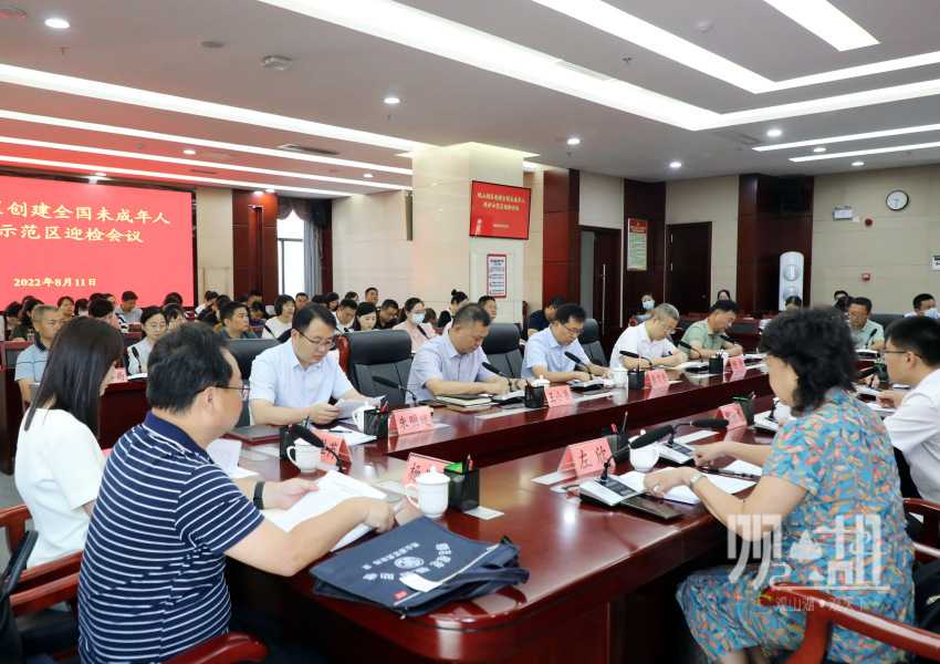 国务院未成年人保护工作领导小组办公室到观山湖区开展实地检查评估验收工作