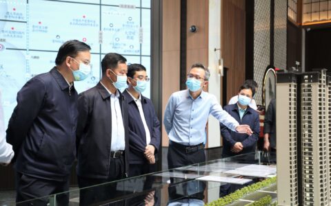 石邦林调研我市部分建筑业重点企业及房地产业重点项目