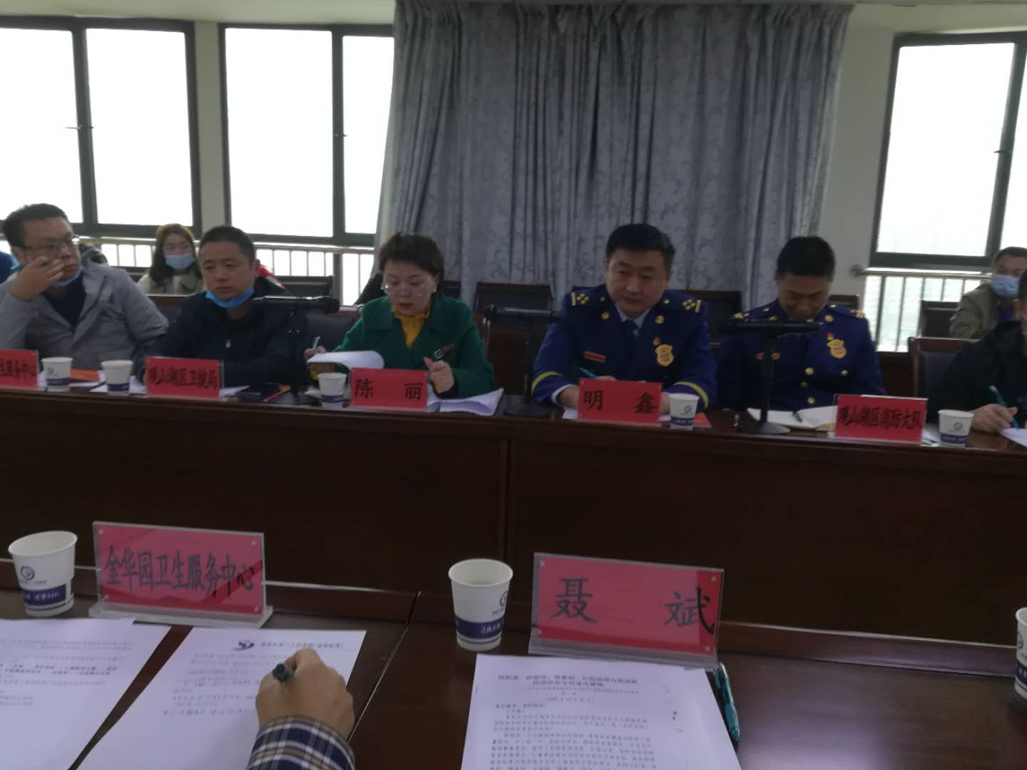 观山湖区：医疗卫生机构消防安全标准化建设金阳医院取经