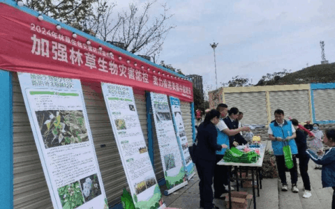 清镇市开展林草生物灾害防控主题宣传活动