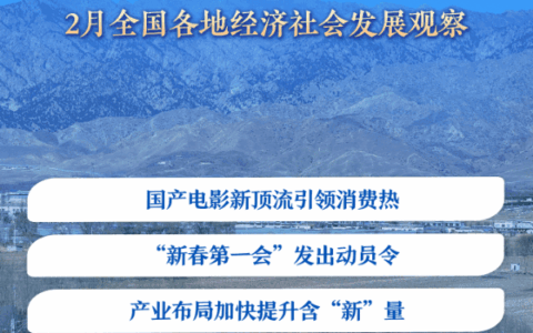 稳中求进每月看丨抢抓先机 奋勇向前——2月全国各地经济社会发展观察