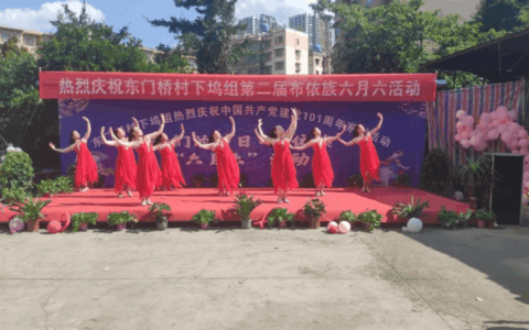 清镇市布依族同胞欢度“六月六”