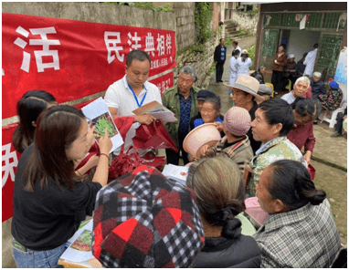 卫城司法所组织开展防范养老诈骗普法宣传活动