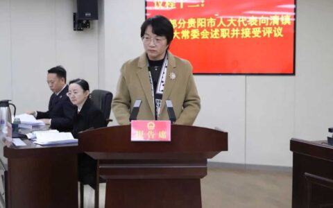 擦亮代表为民底色 双岗建功尽显担当——贵阳市十五届人大清镇代表小组代表向选举单位述职