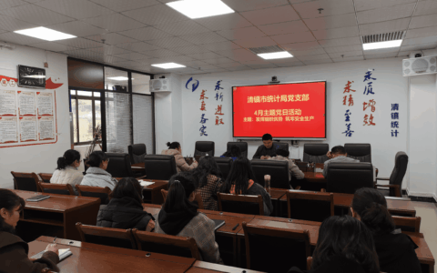 清镇市统计局党支部开展 “发挥组织优势，筑牢安全防线”主题党日活动