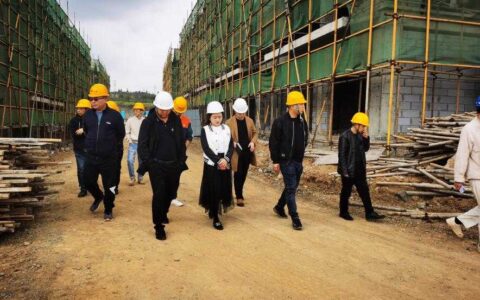 贵阳市农业农村局水库移民处到清镇市检查戈家寨水库项目安全生产工作