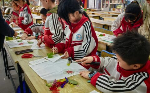 清镇市暗流镇：“同心同行陪伴课堂”体验非遗
