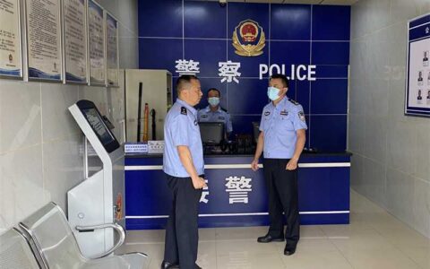 吴器宇政委到红枫湖派出所调研指导工作