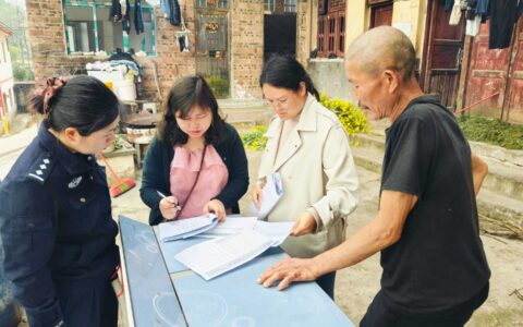 清镇市麦格乡开展未成年人保护走访志愿服务活动