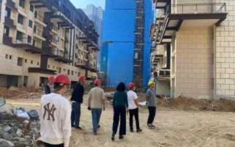 物流新城建设服务中心开展在建工地安全排查