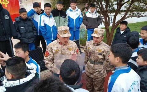 强国有我，筑梦未来！王庄乡开展国防教育进校园活动
