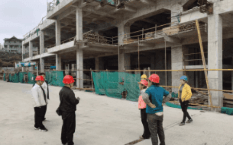 物流新城建设服务中心持续开展诚信宣传进项目活动