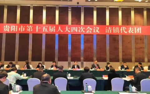 清镇市代表团审议贵阳市人大常委会和“两院”工作报告