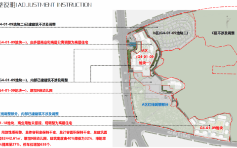 关于四季贵州G4-01-09地块、 G4-01-18地块去库存、保交楼已批未建部分建筑规划调整的公示公告
