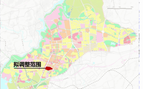 关于《百花生态新城(清镇国际休闲度假组团)控制性详细规划》G7-03单元(三角花园)局部地块规划调整