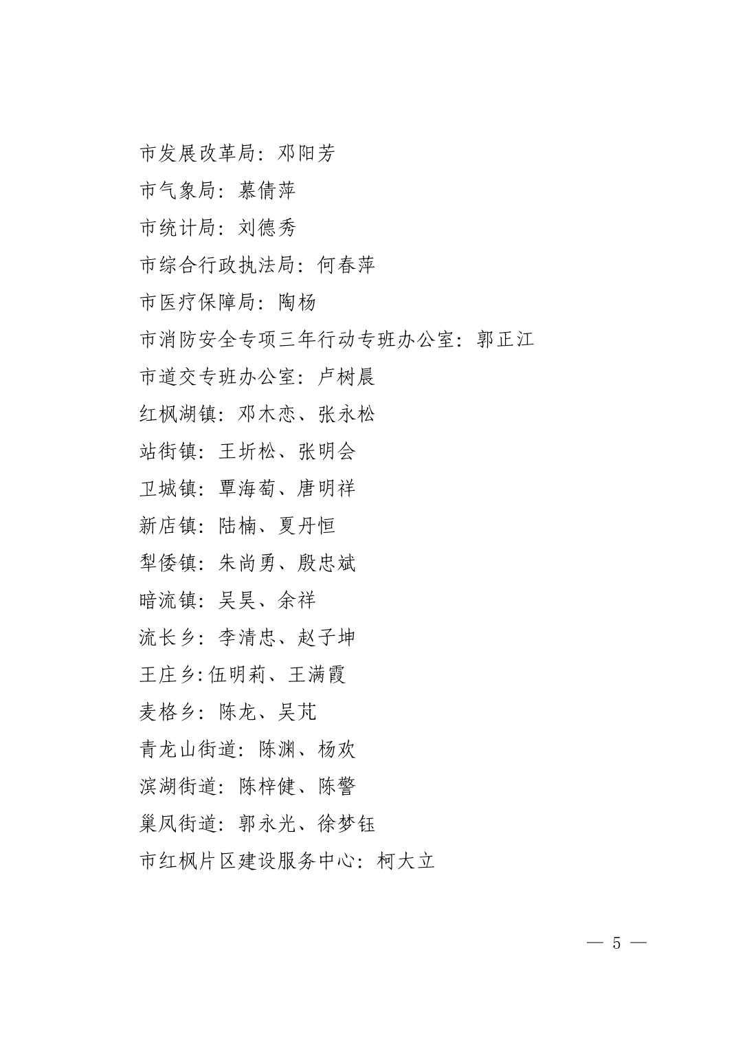 清府发〔2022〕15号 市人民政府关于表彰2022年度消防工作先进个人、先进单位和先进企业的决定