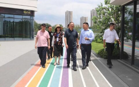 贵阳市十五届人大清镇代表小组视察“贵阳南部中心发展规划建设”工作